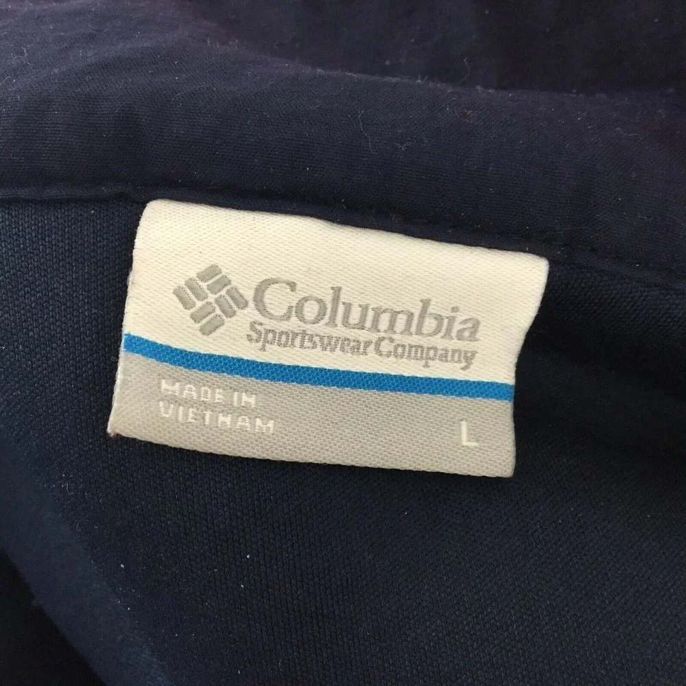 Columbia Jacket Full Zip Chest Pocket Fuzzy